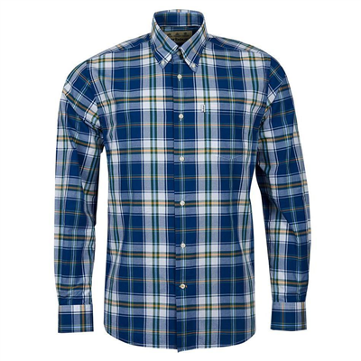 Barbour Highland Shirt- Deep Blue (XL)